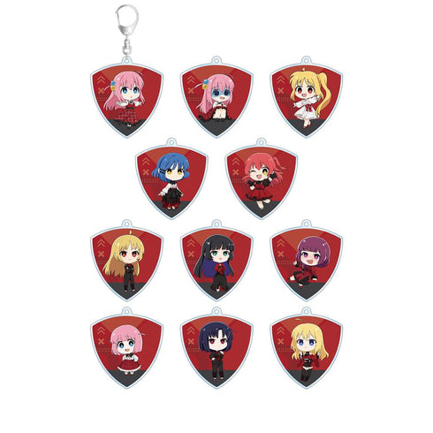 『ぼっち・ざ・ろっく!』トレーディング ちびキャラ 赤いドレスver. アクリルキーホルダー(単位/BOX)【202510再販】